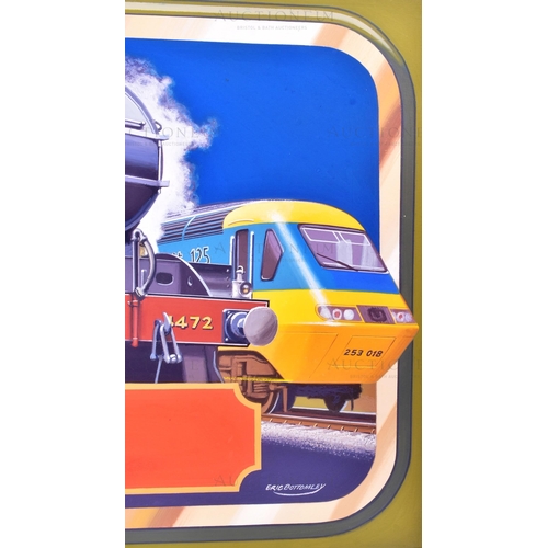 108 - Eric Bottomley G.R.A - a piece of original highly detailed gouache artwork by English railway artist... 