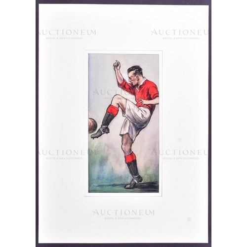 116 - Hints on Association Football (1934) - a piece of original mixed media artwork created for the serie... 