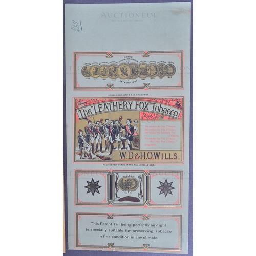 186 - Mardon, Son & Hall - Cigarette / Tobacco Labels - W.D & H.O Wills - a collection of x6 early 20th ce... 