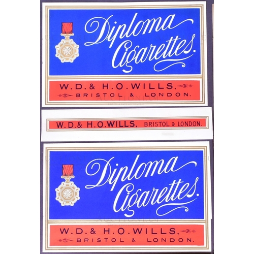 190 - Mardon, Son & Hall - Cigarette / Tobacco Labels - W.D & H.O Wills - a collection of x8 late 19th / e... 