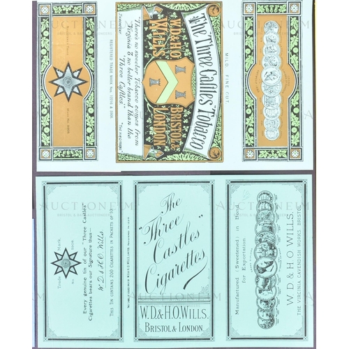 202 - Mardon, Son & Hall - Cigarette / Tobacco Labels - W.D & H.O Wills - a collection of x8 late 19th / e... 