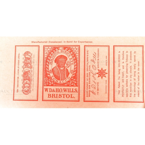 205 - Mardon, Son & Hall - Cigarette / Tobacco Labels - W.D & H.O Wills - a collection of x7 late 19th and... 