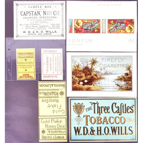 208 - Mardon, Son & Hall - Cigarette / Tobacco Labels - W.D & H.O Wills - a collection of x7 late 19th and... 