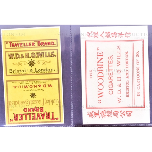 208 - Mardon, Son & Hall - Cigarette / Tobacco Labels - W.D & H.O Wills - a collection of x7 late 19th and... 