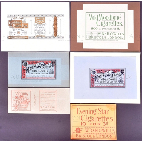 230 - Mardon, Son & Hall - Cigarette / Tobacco Labels - W.D & H.O Wills - a collection of x6 late 19th and... 