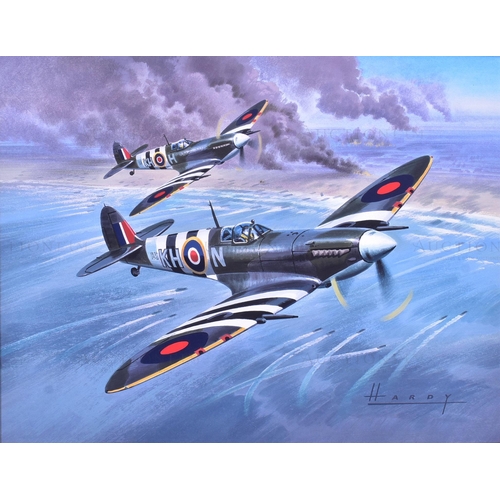 262 - Wilfred Hardy (1938 - 2016) - a piece of highly detailed, gouache original artwork painted by Wilfre... 