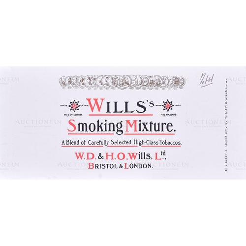 275 - Mardon, Son & Hall - Cigarette / Tobacco Packet Labels - W.D & H.O Wills - four  late 19th / early 2... 