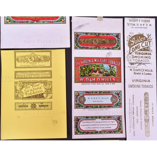 289 - Mardon, Son & Hall - Cigarette Packets - W.D & H.O Wills - a collection of x9 late 19th and early 20... 