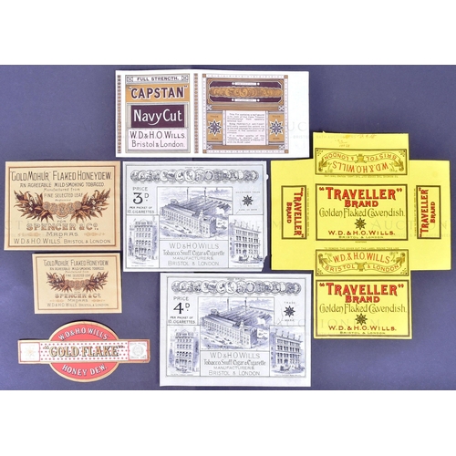 351 - Mardon, Son & Hall - Cigarette / Tobacco Labels - W.D & H.O Wills - a collection of x7 late 19th and... 