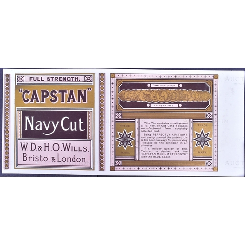 351 - Mardon, Son & Hall - Cigarette / Tobacco Labels - W.D & H.O Wills - a collection of x7 late 19th and... 