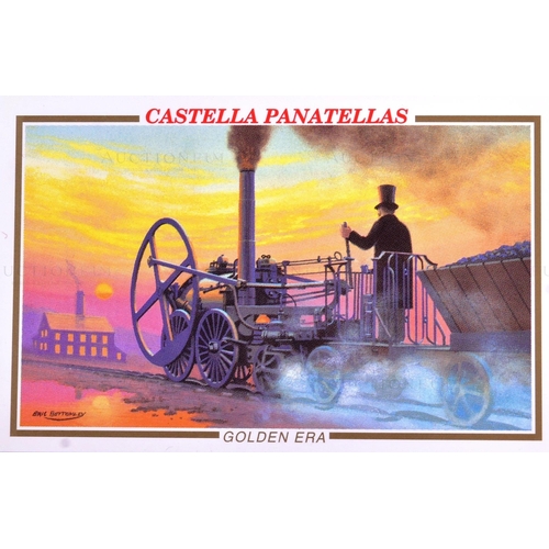 391 - Castella Cigars - a piece of detailed, mixed media, original artwork created by British artist Eric ... 