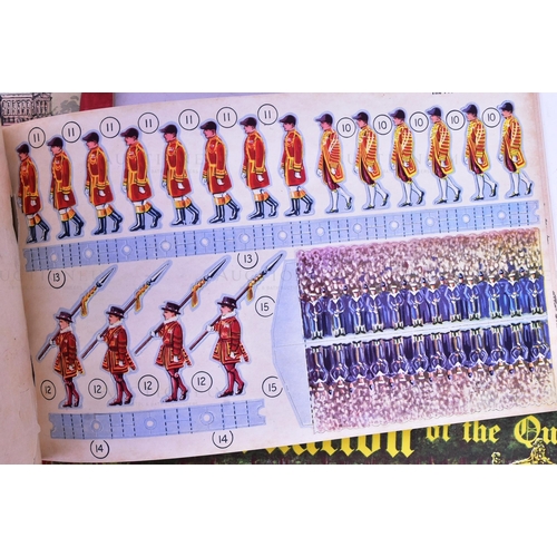 478 - The Coronation - x4 cut-out or stand-up model books relating to to Coronation of the Queen, dated be... 