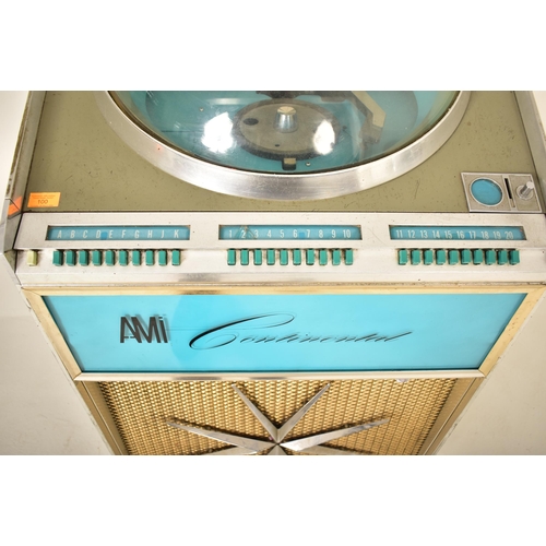 100 - ROWE - AMi - An American USA mid 20th century circa 1961 Ami Continental 1 jukebox in chrome and met... 