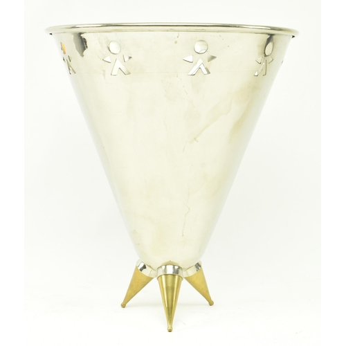 107 - Philippe Starck (manner of) - A vintage late 20th century designer wine cooler / champagne ice bucke... 