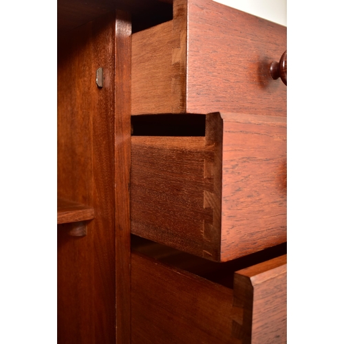 130 - John Herbert for Youngers - Fonseca Range - A retro mid century 1960s afromosia teak wood sideboard ... 