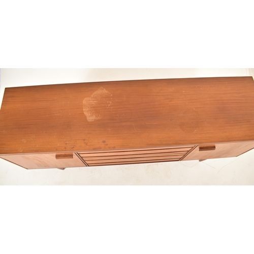 150 - White and Newton - A retro 20th century British modern design teak sideboard credenza. The sideboard... 