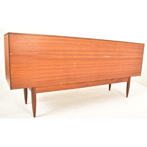150 - White and Newton - A retro 20th century British modern design teak sideboard credenza. The sideboard... 