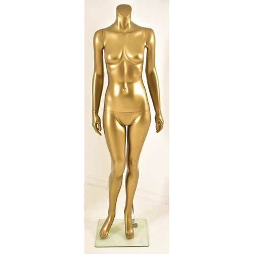 158 - A set of three contemporary advertising point of sale shop display haberdashery female mannequins. E... 