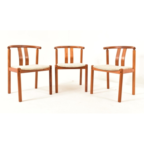 160 - Hans J Frydendal for Boltinge Stolefabrik - A retro 20th century 1960s Danish designer teak dining t... 