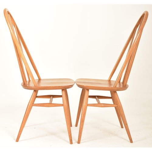 190 - Lucian Ercolani for Ercol  - A retro mid 20th century blonde beech and elm dining table and chairs. ... 