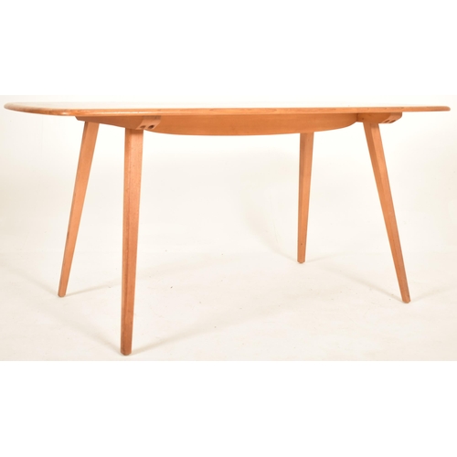 190 - Lucian Ercolani for Ercol  - A retro mid 20th century blonde beech and elm dining table and chairs. ... 