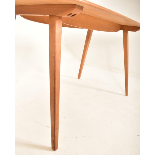 190 - Lucian Ercolani for Ercol  - A retro mid 20th century blonde beech and elm dining table and chairs. ... 