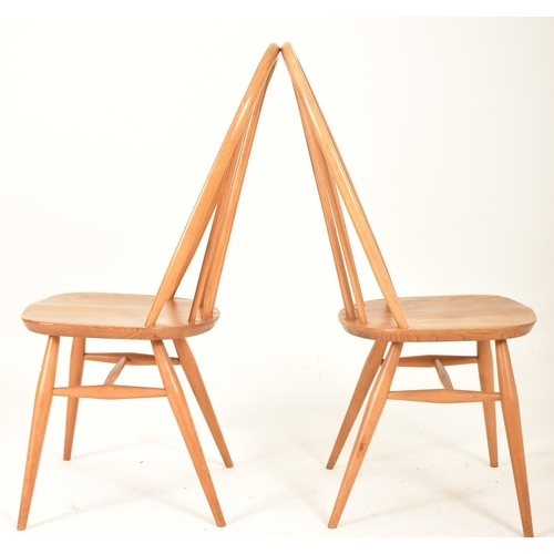 190 - Lucian Ercolani for Ercol  - A retro mid 20th century blonde beech and elm dining table and chairs. ... 