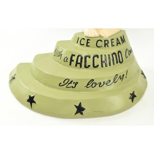 2 - Facchino Ice Cream - A pair of vintage 20th century point of sale advertising shop display fibreglas... 