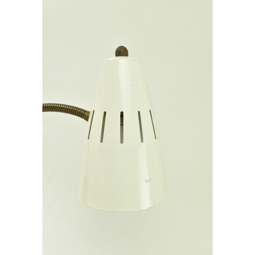 204 - Pifco Model 971 - a vintage mid 20th century desktop / bedside light. With white chrome shade with c... 