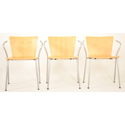 215 - Vico Magistretti for Fritz Hansen - Vico Duo - A set of six late 20th century 1998 Danish designer s... 