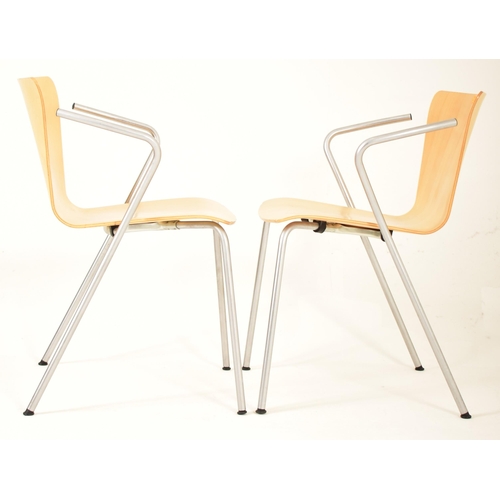 215 - Vico Magistretti for Fritz Hansen - Vico Duo - A set of six late 20th century 1998 Danish designer s... 