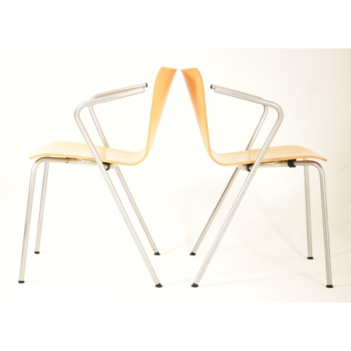 215 - Vico Magistretti for Fritz Hansen - Vico Duo - A set of six late 20th century 1998 Danish designer s... 