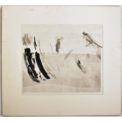 216 - Steve Barraclough (Irish, 1953-1987) - Untitled 1982 - A 20th century artist proof lithograph print ... 