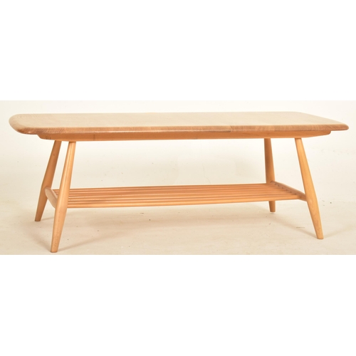 234 - Lucian Ercolani - Ercol - Model 459 - A retro mid 20th century beech & elm coffee table / low table ... 