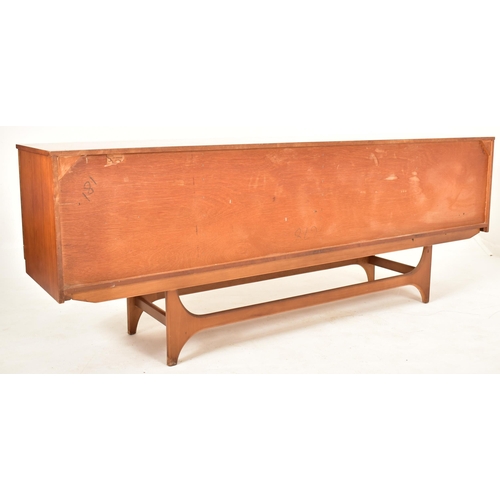 269 - Stonehill Furniture for Stateroom - A retro 20th century teak wood sideboard credenza. The sideboard... 