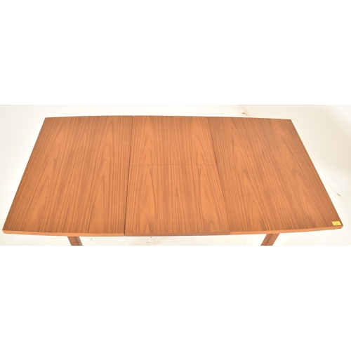 282 - Europa & Gordon Russell - A retro mid 20th century teak wood dining suite comprising a Europa extend... 