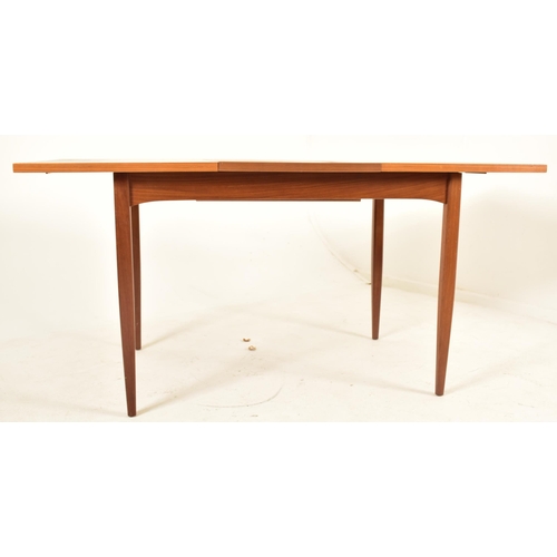 282 - Europa & Gordon Russell - A retro mid 20th century teak wood dining suite comprising a Europa extend... 