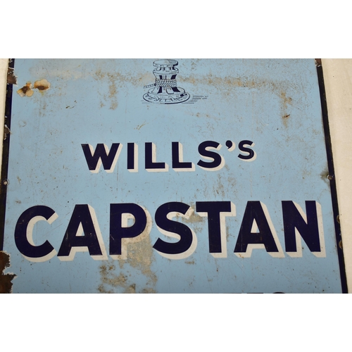 32 - Will's Capstan Cigarettes - A vintage 20th century point of sale advertising shop display pictorial ... 