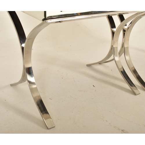 422 - R.V. Astley - Sovana Bedside - A pair of contemporary high end British designer mirrored bedside tab... 