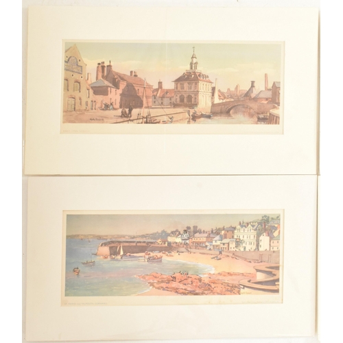 43 - A collection of six British Rail Carriage prints from original watercolours by Gyrth Russell. The lo... 