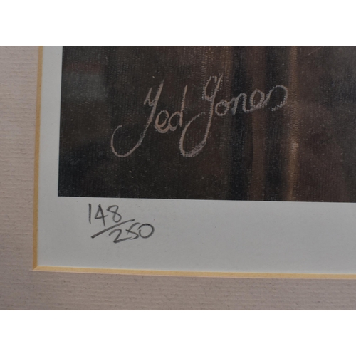 454 - Ted Jones (Irish, 1952) - Greed, 1998 - Print on paper limited edition 148 / 250. Signed & numbered ... 