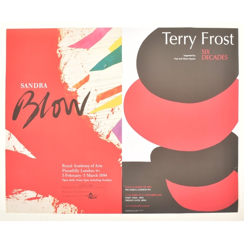 521 - Two vintage late 20th century & later Royal Academy exhibition posters to include:

 Terry Frost  (B... 