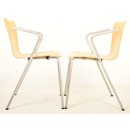 65 - Vico Magistretti for Fritz Hansen - Vico Duo - A set of ten late 20th century 1998 Danish designer s... 