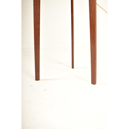 7 - Rocket Lamp - A retro 1960s Space Age teak wood and acrylic floor standing lamp / standard light. th... 