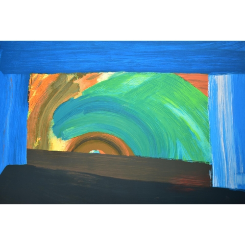 89 - Howard Hodgkin (British, 1932-2017) - A vintage late 20th century serigraph poster ' Lincoln Center ... 