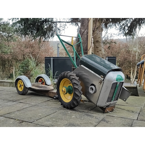 600 - BMB HoeMate - A vintage 20th century British Motor Boats made walk behind tractor. The tractor havin... 