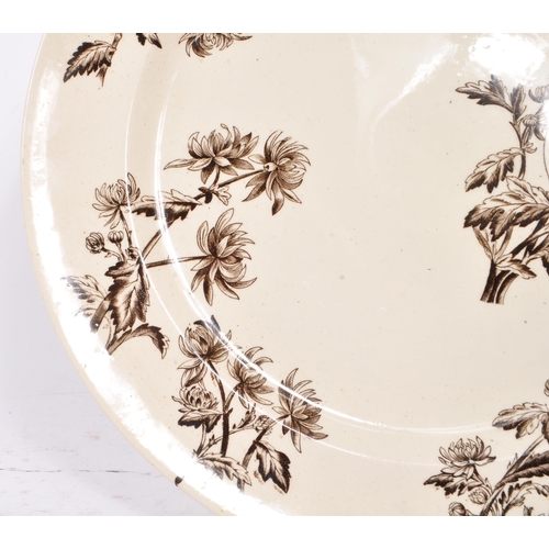 120 - George Jones & Sons, Overton - A late 19th Century Victorian circa 1880s china porcelain aesthetic d... 