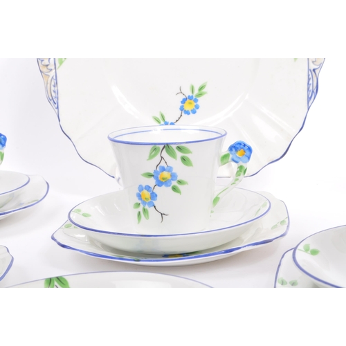 15 - Phoenix China - T. F & S. Ltd - A vintage 20th century English porcelain china part tea service set.... 