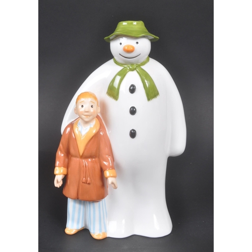 180 - Coalport Characters - The Snowman - Collection of contemporary porcelain china figurines. To include... 