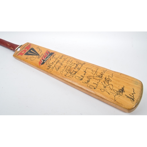 216 - Of Sporting Interest - Duncan Fearnley - Three Cricket bats. Together with a Slazenger example. Sign... 